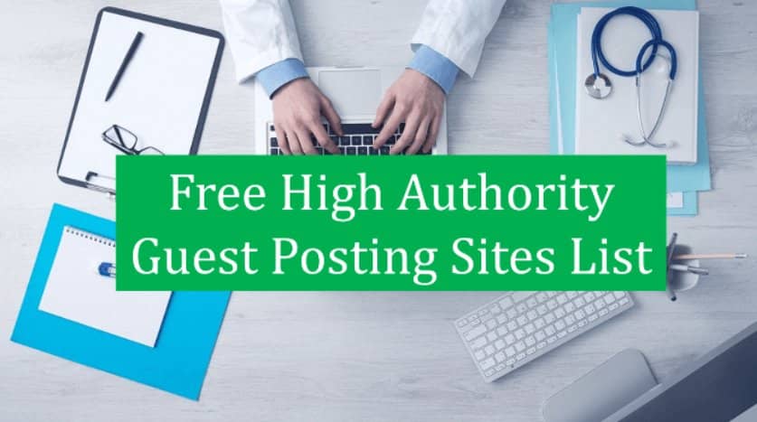 free guest post sites list