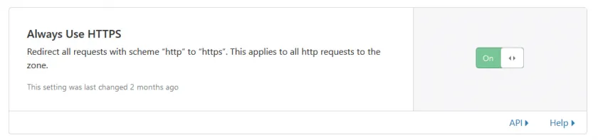Always Use Https