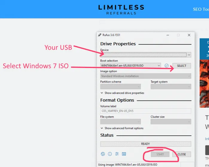 How To Install Windows 7