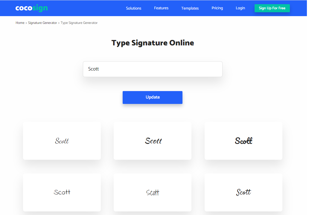 How to Find A Secure Service for Online Signature