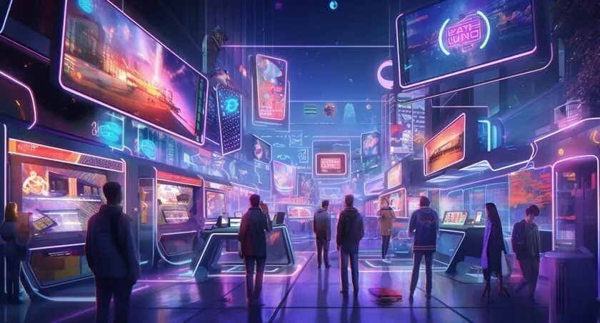 A Futuristic Virtual Marketplace