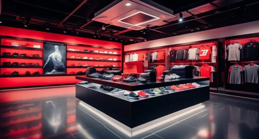 A Modern Sleek And Stylish Retail Store