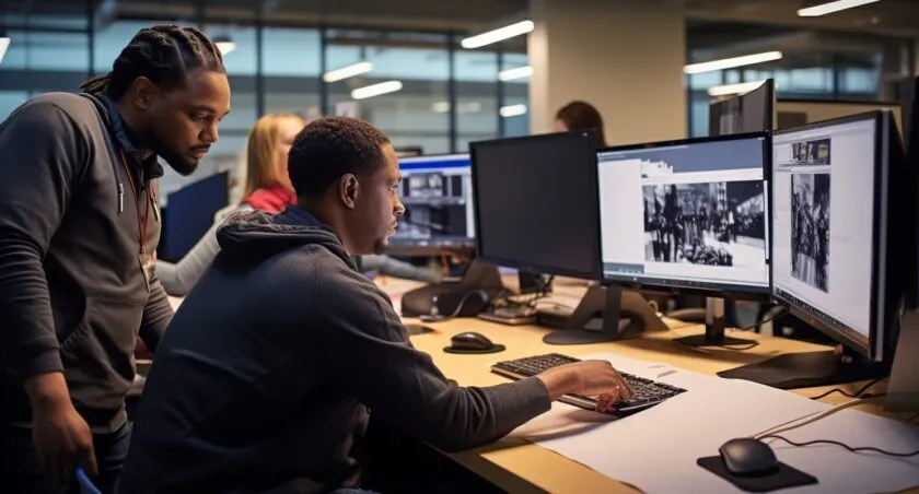 AT&T Program Participants Engaging In A Real-World project 