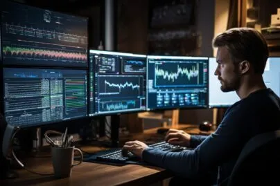 Affiliate Marketer At Work