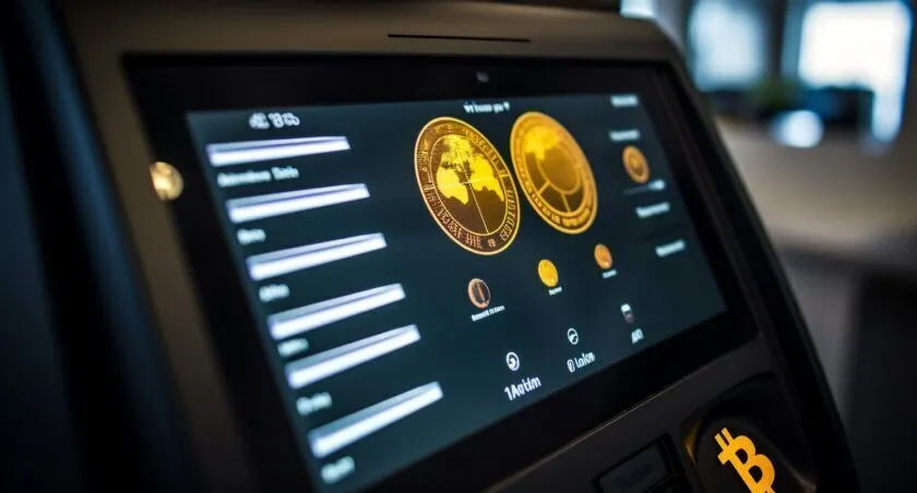 Bitcoin Atm Interface
