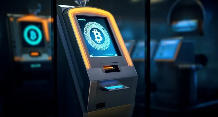 Bitcoin ATM Interior