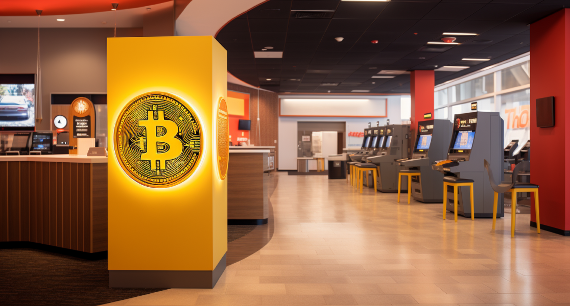 Bitcoin ATM Interior