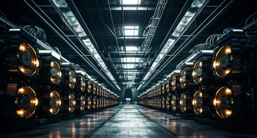 Bitcoin Mining Farm