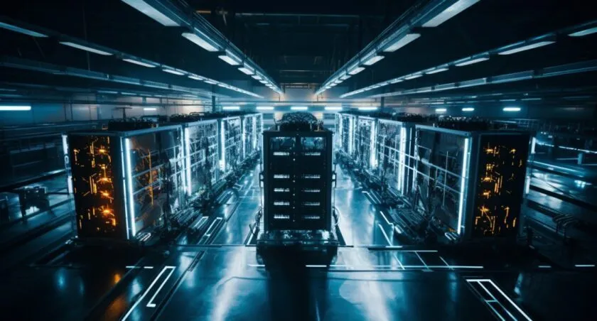 Bitcoin Mining Farm