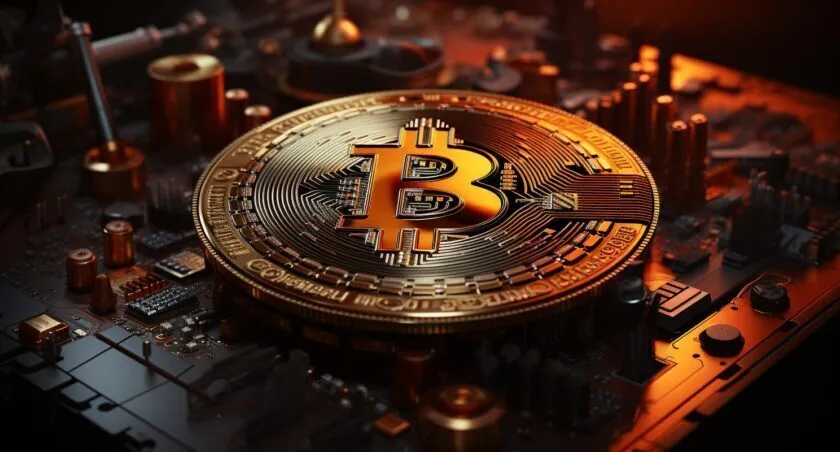 Bitcoin Revolution Concept Art