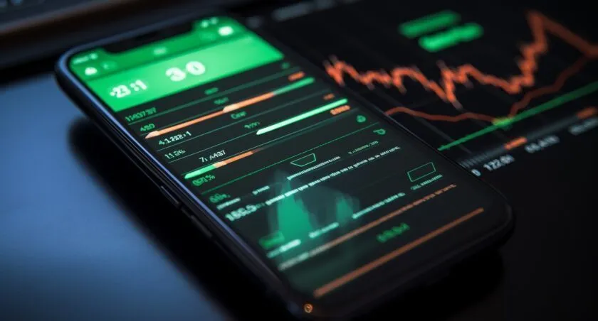 Bitcoin Trade On A Modern Smartphone