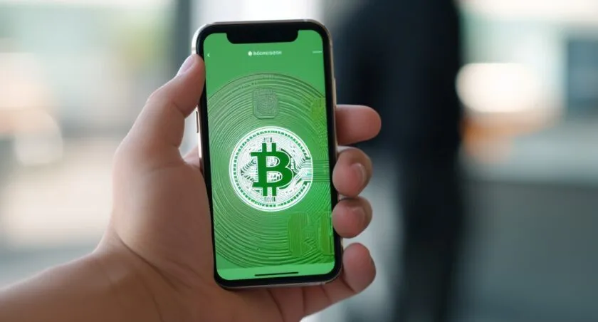 Bitcoin Transaction On Smartphone