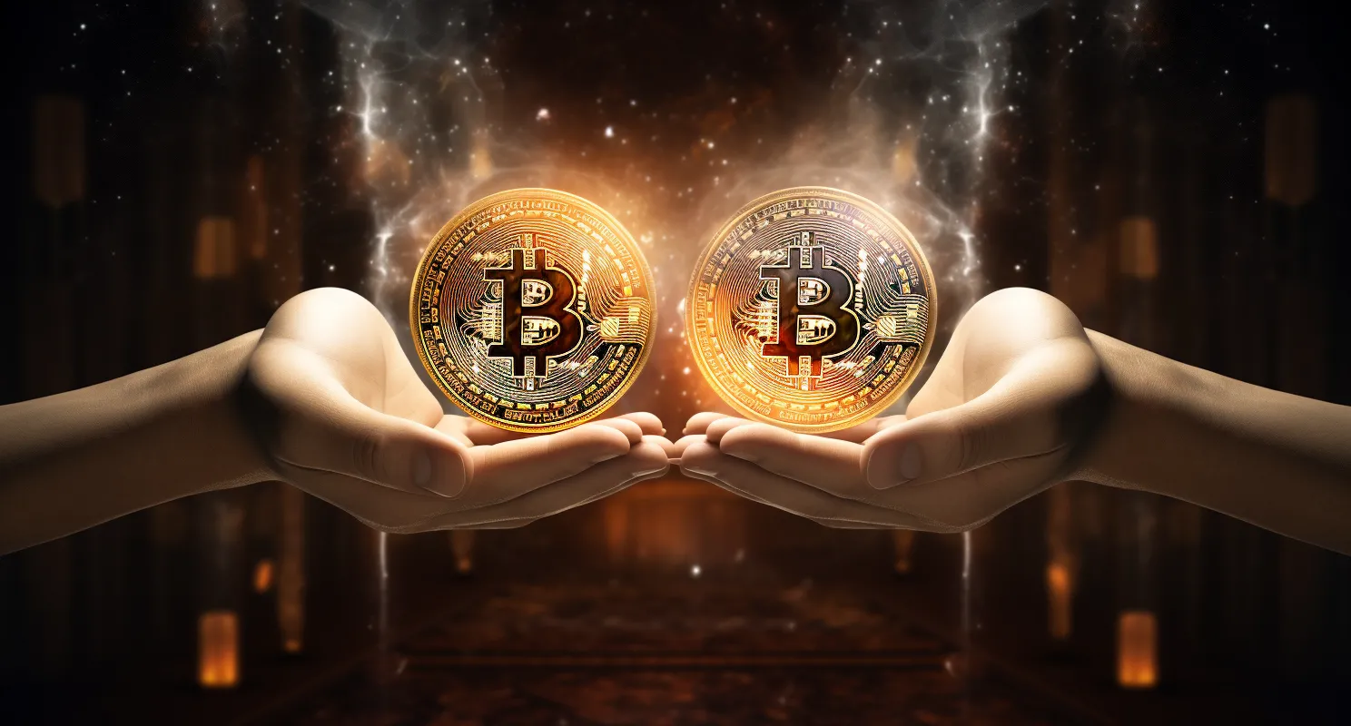 Bitcoin Transfer Concept