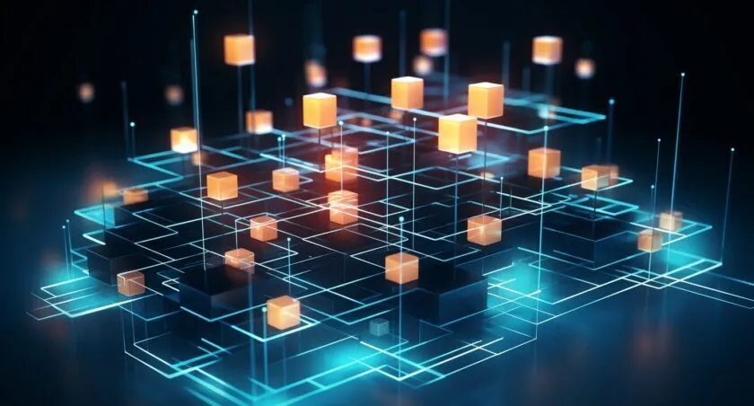 Blockchain Decentralization Concept