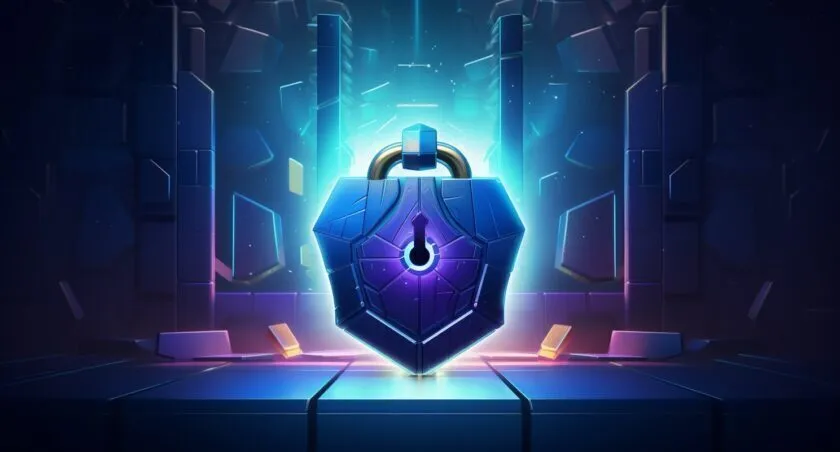 Blockchain Security Illustration