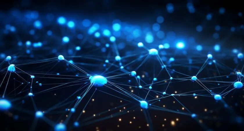 Blockchain Technology Concept