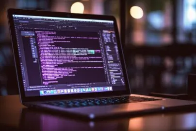 Java Code On A Laptop Screen