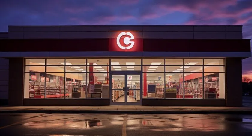 CVS Storefront At Dusk