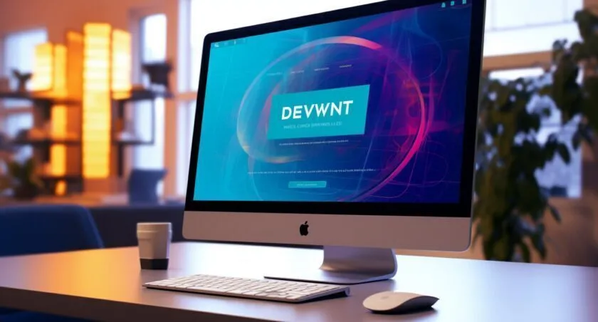 Computer Screen Displaying A WordPress
