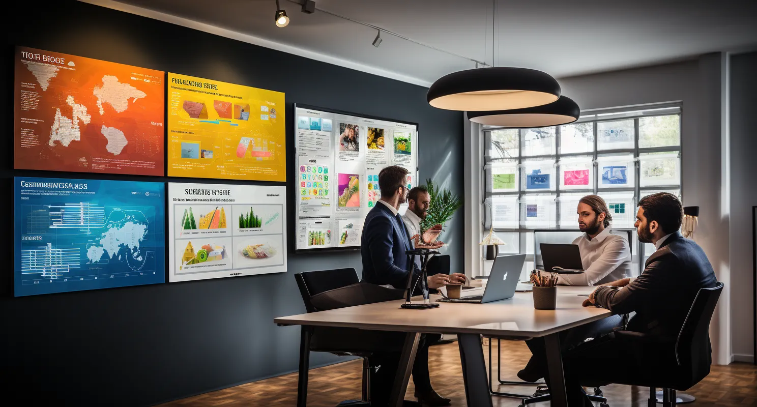 Creative Digital Marketing Strategy Meeting