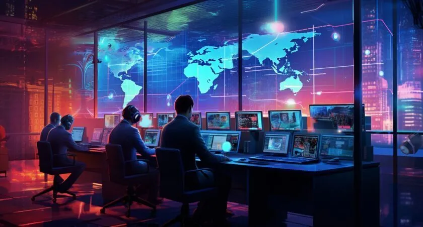 Cybersecurity Experts At Work