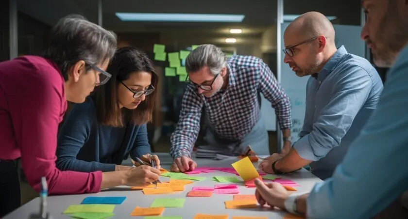 Developer Team Collaborating