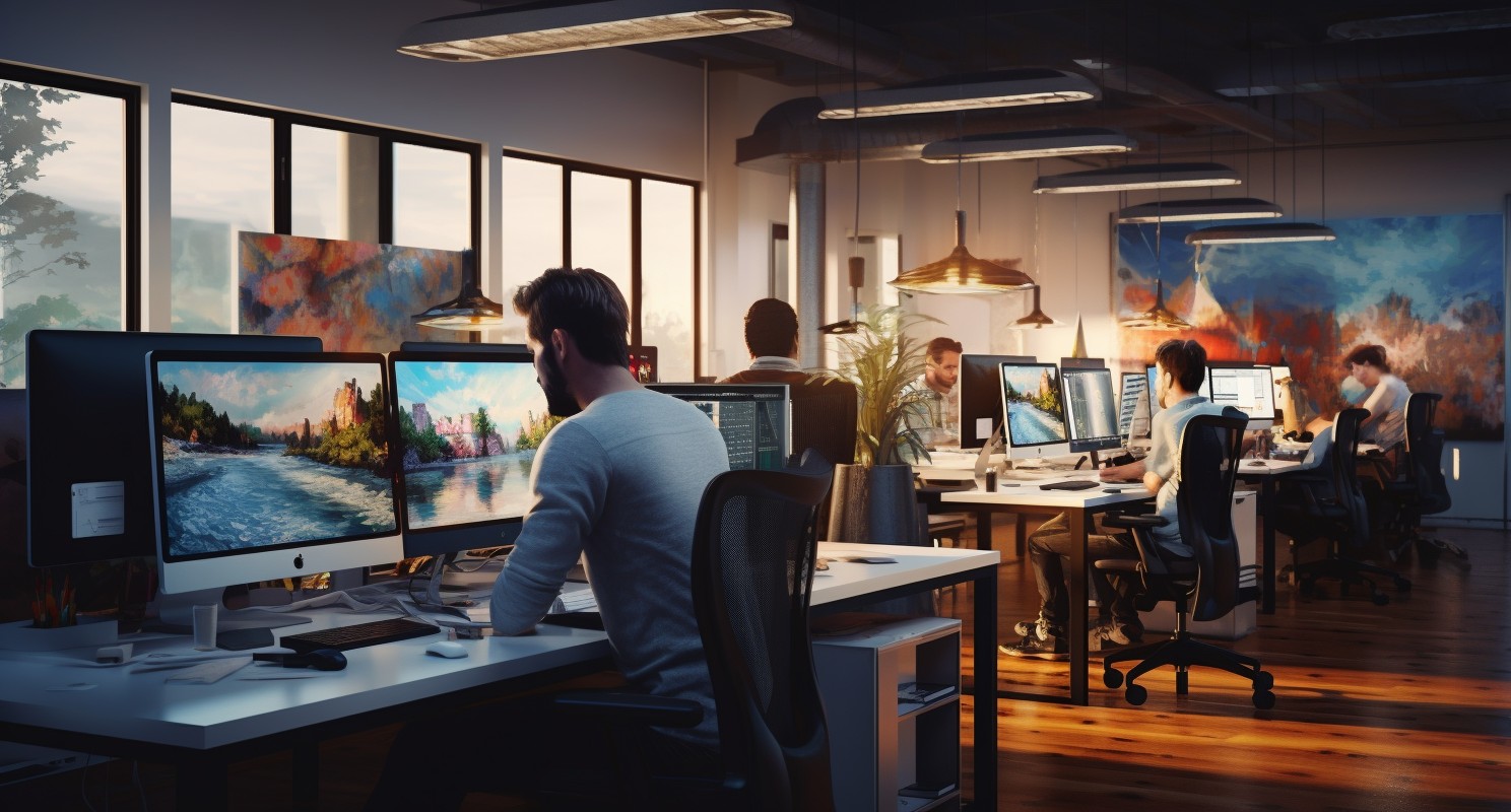 Digital Marketing Agency Office