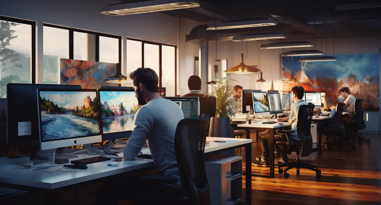 Digital Marketing Agency Office