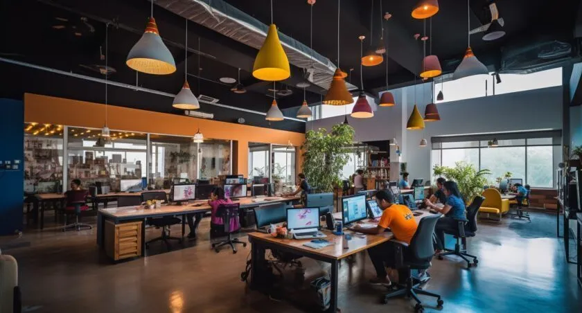 Digital Marketing Agency Office Interior