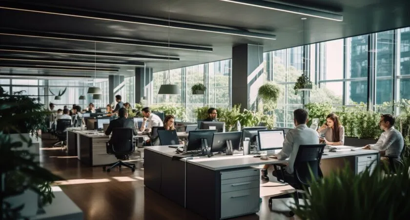 Digital Marketing Agency Office Interior