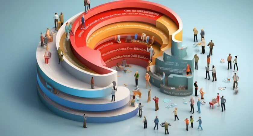 Digital Marketing Funnel Visualization