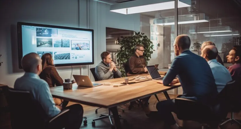 Digital Marketing Team Meeting