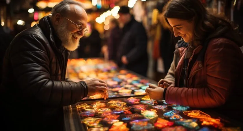 Disney Pin Collectors In Action