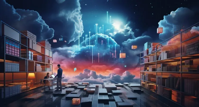 E Commerce Transition Concept