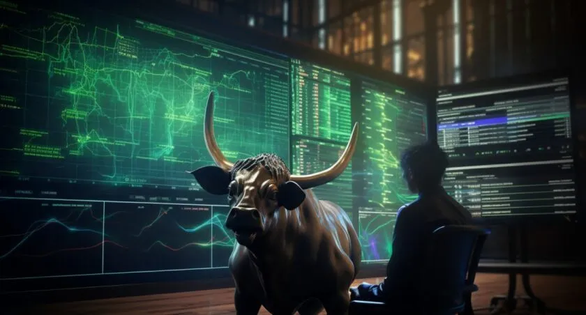 Ethereum Bull Analyzing Investment Strategies