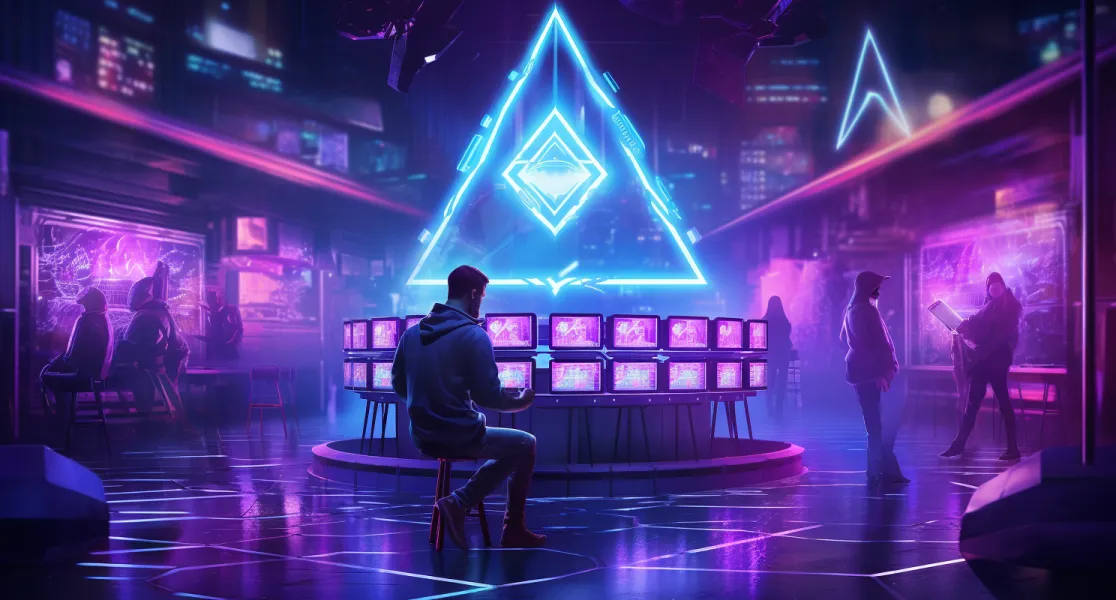 Ethereum Staking Concept Art