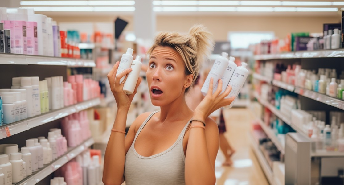 Frustrated Shopper Holding Price Tags