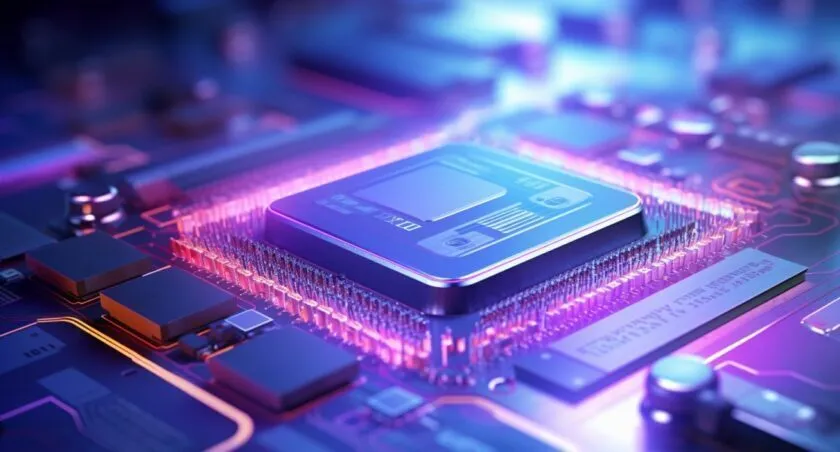 Futuristic AI Chip