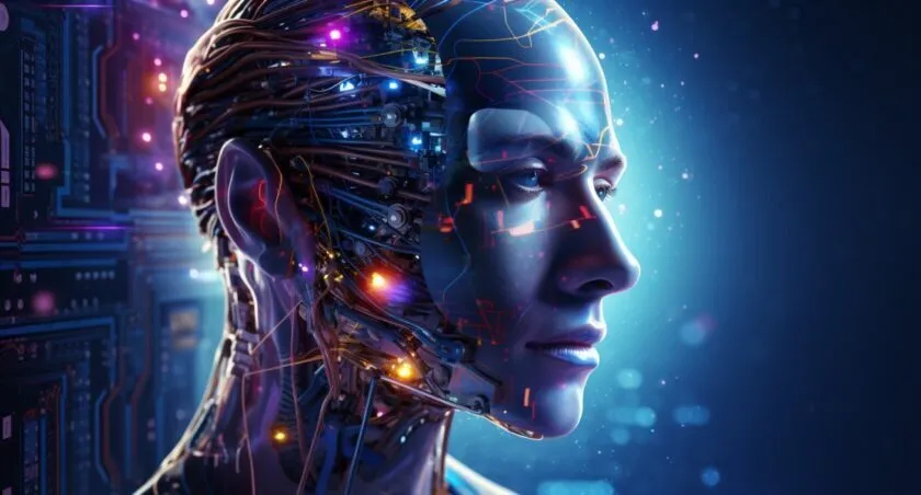 Futuristic AI Vision In Action
