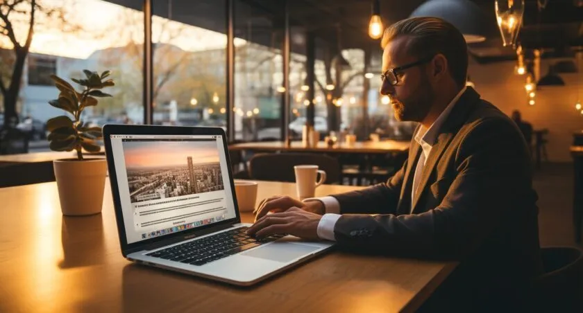 Hand Replacing An Image In A WordPress