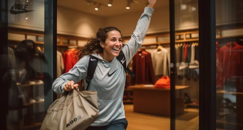 Happy Nike Customer
