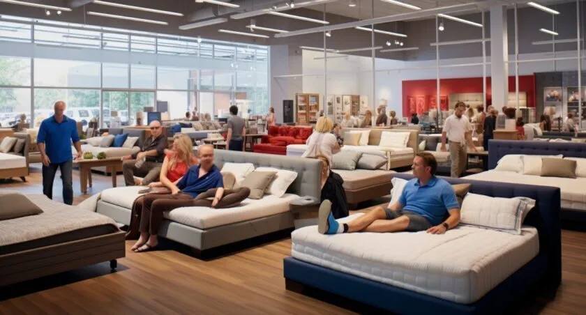 In Store Mattress Shopping Experience