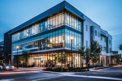 Lexington Web Marketing Agency Building At Dusk