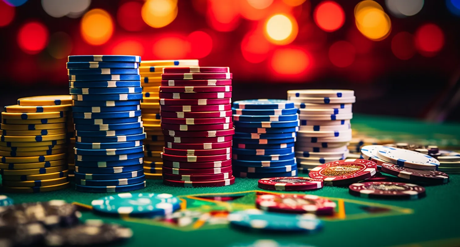 Live Dealer Casino Table With Ethereum Chips