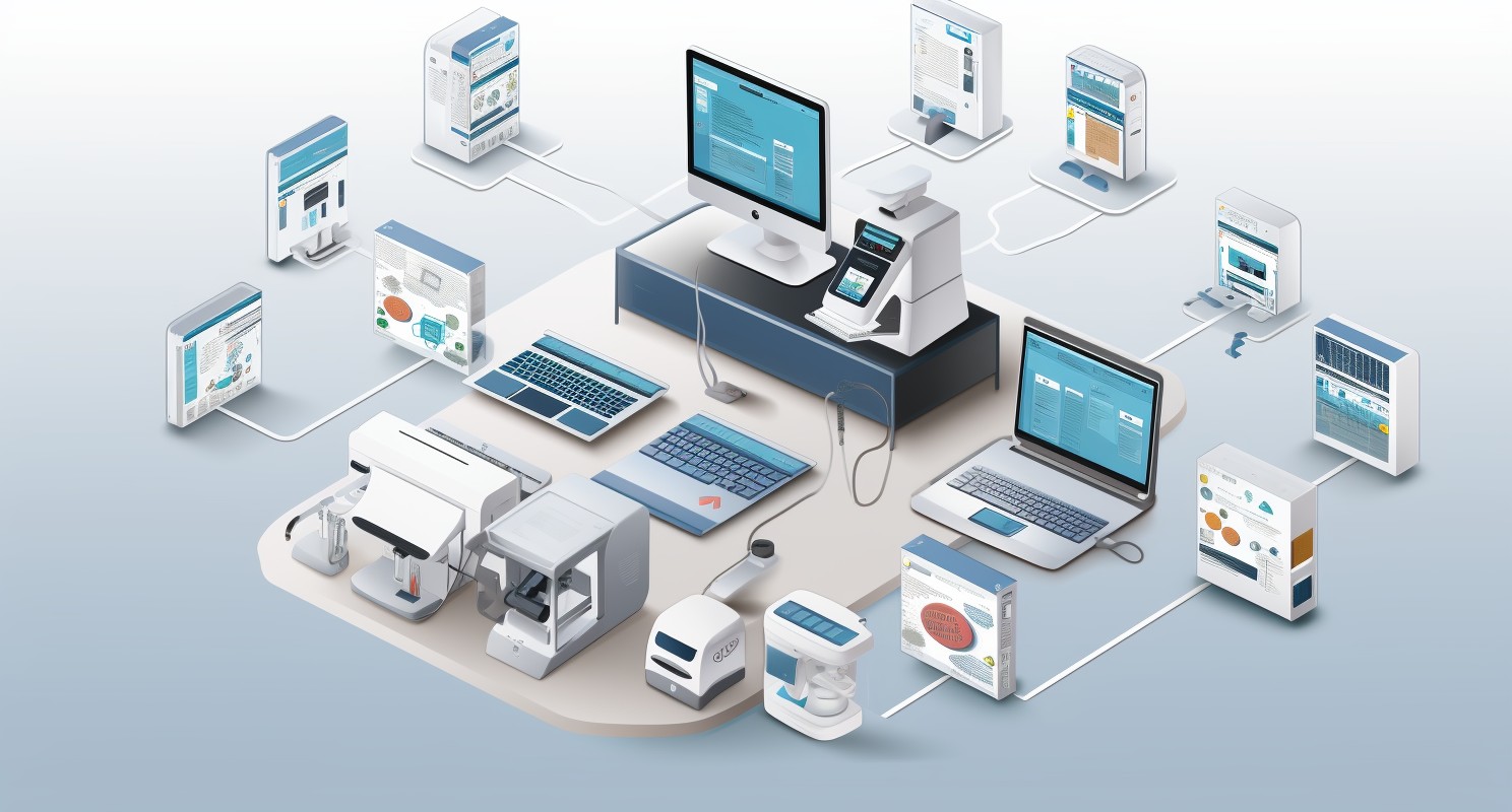 Mac POS System Transition Process Illustration