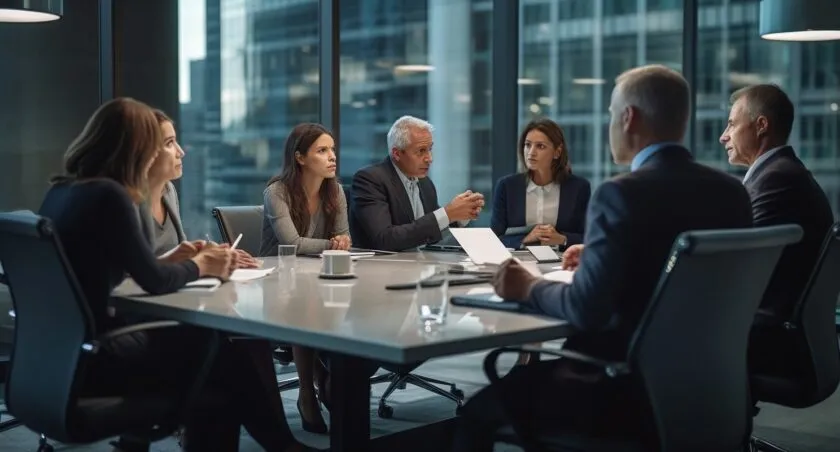 Negotiation In Boardroom