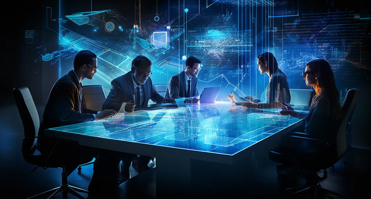 Part Time Digital Marketing Team Collaborating