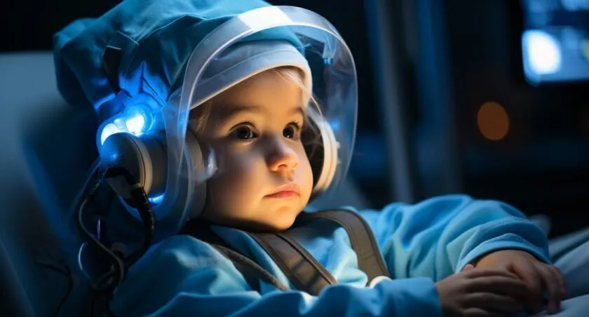 Pediatric Simulation With A Lifelike Dummy