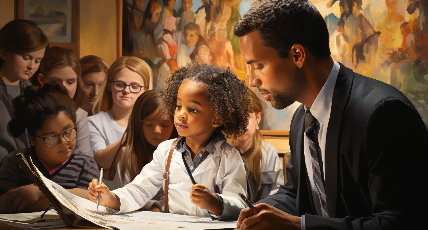 Pediatrician Explaining Pediatric Concepts