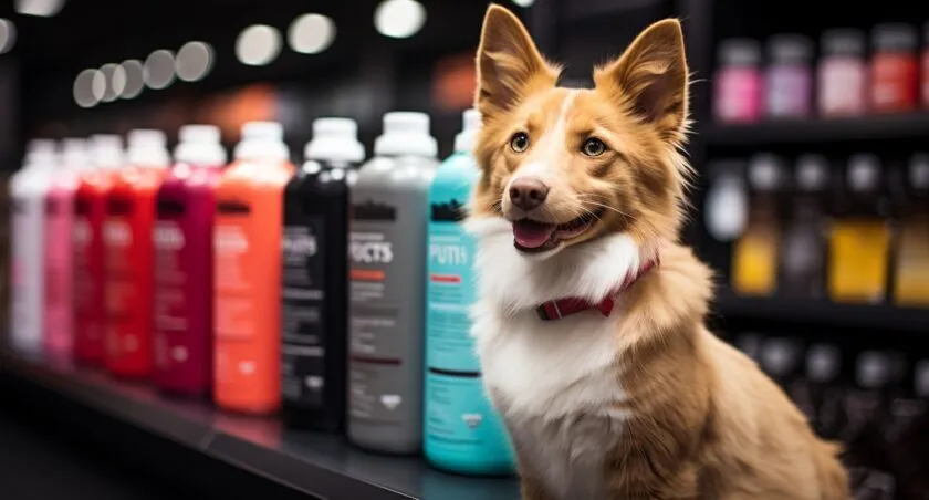 Pet Products On Store Shelves